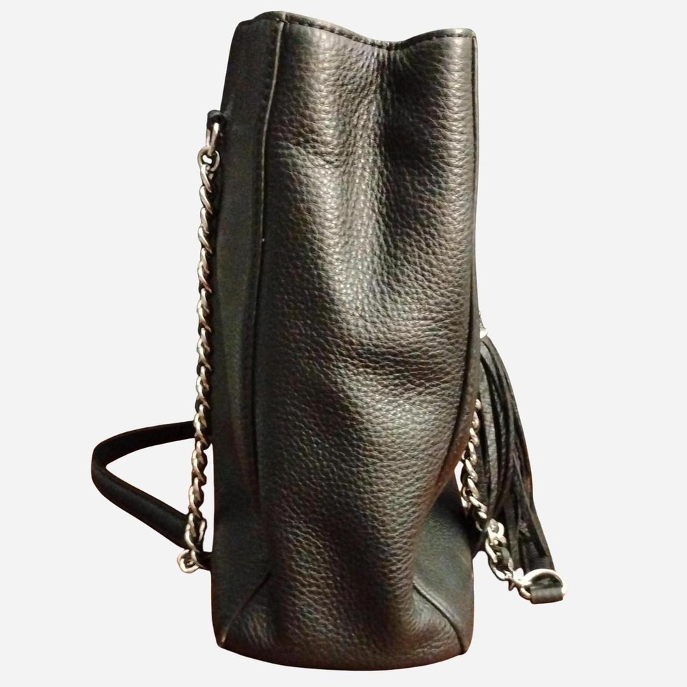 Karl Lagerfeld Black Chain Shoulder Bag - Picture 3 of 16
